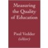 Measuring the quality of education