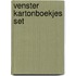 Venster kartonboekjes set