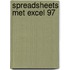 Spreadsheets met Excel 97