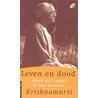 Leven en dood by Krishnamurti