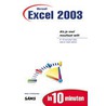 Microsoft excel 2003 in 10 minuten door P. D'Hollander