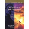 De ondernemer in fiscaal pespectief by T.C. Hoogwout