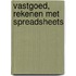 Vastgoed, rekenen met spreadsheets