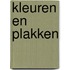 Kleuren en plakken