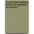 Vergistingsinstallatie Dijkstra & Witteveen te Warffum