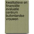 Kwalitatieve en financiële evaluatie Centrum Buitenlandse Vrouwen