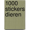 1000 stickers dieren door Onbekend