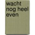 Wacht nog heel even