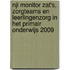 NJi monitor ZAT's, zorgteams en leerlingenzorg in het primair onderwijs 2009