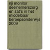 NJi Monitor Deelnemerszorg en ZAT's in het middelbaar beroepsonderwijs 2009 by P. van der Steenhoven