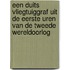 Een Duits vliegtuiggraf uit de eerste uren van de Tweede Wereldoorlog