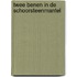 Twee benen in de schoorsteenmantel