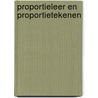 Proportieleer en Proportietekenen door W.J.E. Thijssen -Arts
