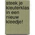 Steek je kleuterklas in een nieuw kleedje!