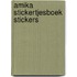 Amika stickertjesboek Stickers