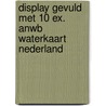 Display gevuld met 10 ex. ANWB Waterkaart Nederland door Onbekend