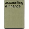 Accounting & Finance door Ewoud Jansen