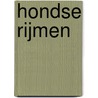 Hondse Rijmen door Arie van der Wal