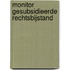 Monitor Gesubsidieerde Rechtsbijstand