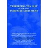 Verkiezing van het Europese parlement 10 juni 2004 door J. van Holsteijn