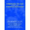 Verkiezing van het Europese parlement 10 juni 2004 door J. van Holsteijn