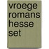 Vroege romans Hesse set
