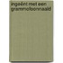 Ingeënt met een grammofoonnaald