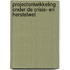 Projectontwikkeling onder de Crisis- en herstelwet