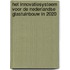 Het innovatiesysteem voor de Nederlandse glastuinbouw in 2020