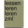 Lessen leren leren ZML door T. Micklinghoff