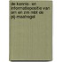 De kennis- en informatiepositie van OM en ZM mbt de PIJ-maatregel