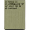 De kennis- en informatiepositie van OM en ZM mbt de PIJ-maatregel door S. Verberk
