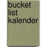 Bucket List Kalender by Unknown