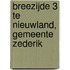 Breezijde 3 te Nieuwland, gemeente Zederik