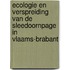 Ecologie en verspreiding van de Sleedoornpage in Vlaams-Brabant