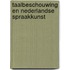 Taalbeschouwing en Nederlandse spraakkunst