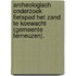 Archeologisch onderzoek fietspad Het Zand te Koewacht (gemeente Terneuzen).