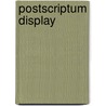 Postscriptum Display by Pieter Aspe