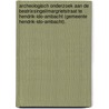 Archeologisch onderzoek aan de Beatrixsingel/Margrietstraat te Hendrik-Ido-Ambacht (gemeente Hendrik-Ido-Ambacht). door R.F. Engelse
