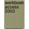 Werkboek Access 2003 by M. Bunschoten