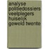 Analyse politiedossiers veelplegers huiselijk geweld Twente