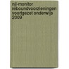 NJi-Monitor Reboundvoorzieningen voortgezet onderwijs 2009 door P. van der Steenhoven