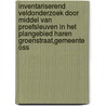 Inventariserend veldonderzoek door middel van proefsleuven in het plangebied Haren Groenstraat,gemeente Oss door M.D.R. Schurmans