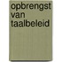 Opbrengst van Taalbeleid