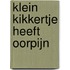 Klein Kikkertje heeft oorpijn