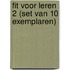 Fit voor leren 2 (set van 10 exemplaren)