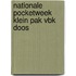 Nationale Pocketweek klein pak VBK doos