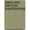 Back-card met 9 ex Krachttraining door F. Delavier