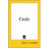 Credo