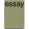 Essay by Thomas Netherson Parker